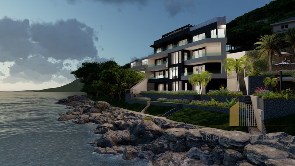 Luxury apartments in a new modern building with a swimming pool on the Makarska Riviera!