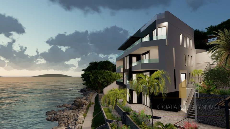 Luxury apartments in a new modern building with a swimming pool on the Makarska Riviera!