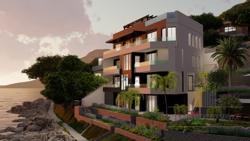 Luxury apartments in a new modern building with a swimming pool on the Makarska Riviera!