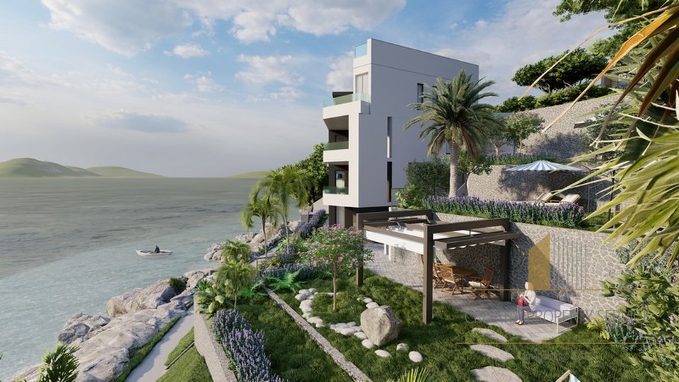 Luxury apartments in a new modern building with a swimming pool on the Makarska Riviera!