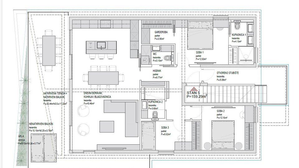 Appartamento, 67 m2, Vendita, Trogir