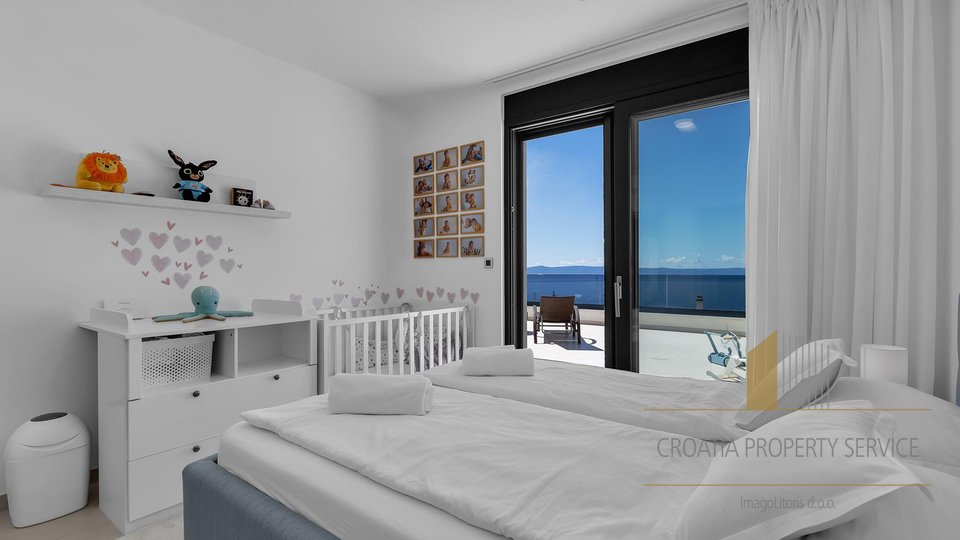 New luxury villa with open sea view in Makarska!