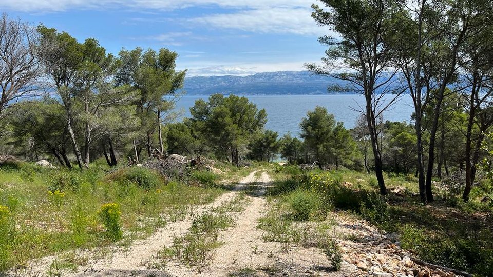 Popolna naložba: gradbeno zemljišče T2 v Sutivanu, 100 m od plaže!