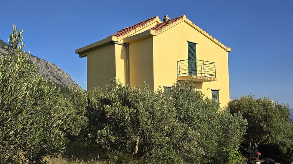 Haus mit wunderschönem Blick auf das Meer in Makarska!