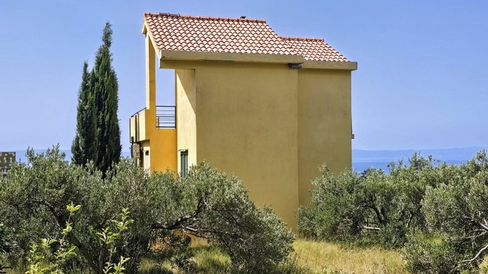 Haus mit wunderschönem Blick auf das Meer in Makarska!