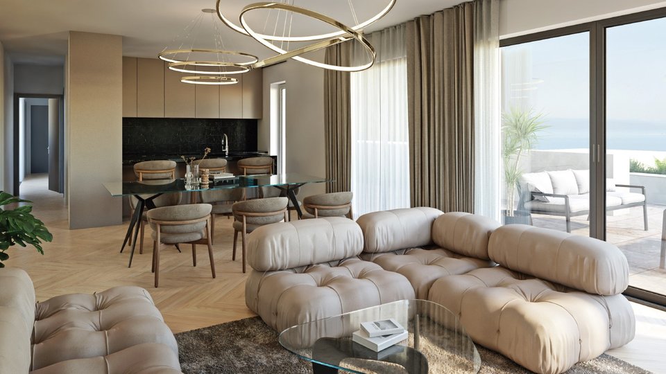 Luxury penthouse in an elite district, 100 m from the beach - Split!