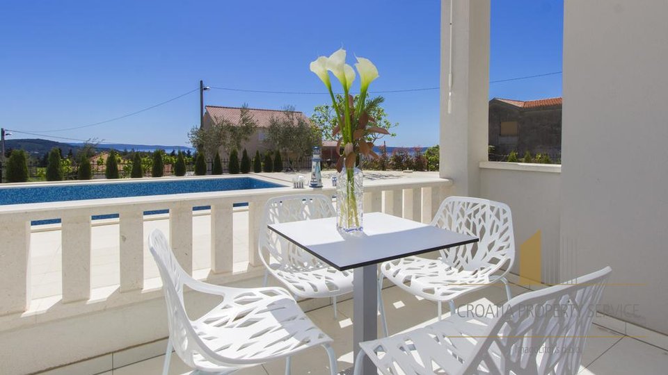 APARTMENT VILLA NEAR OF TROGIR CITY - HISTORICAL DALMATIAN CITY UNESCO PROTECTED!