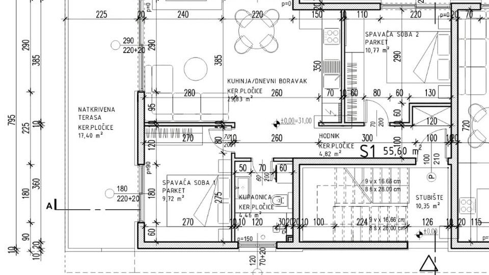 Appartamento, 65 m2, Vendita, Trogir - Čiovo