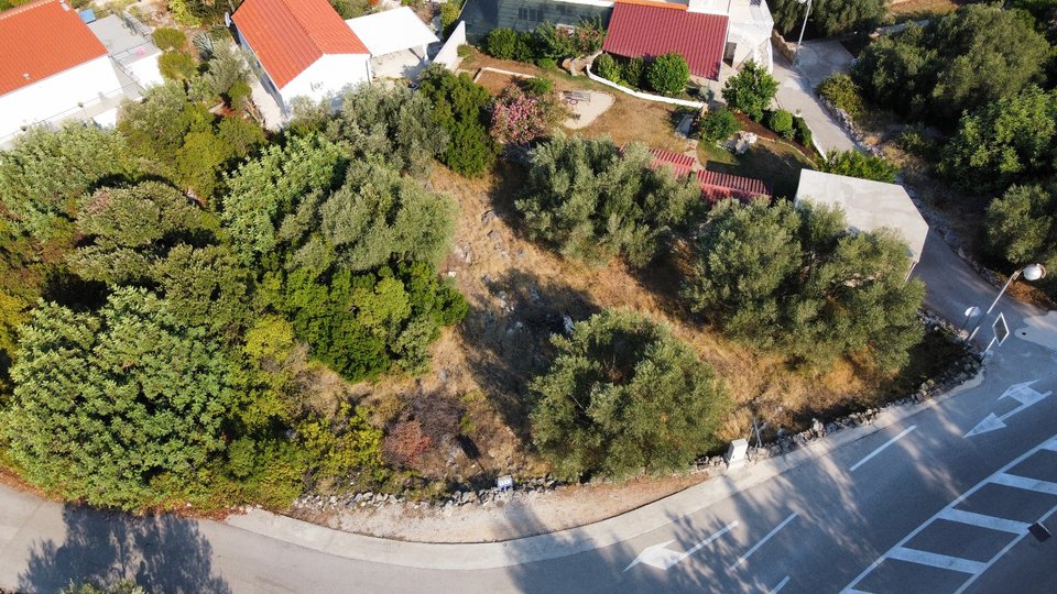 Building plot 60 m to the sea on the island of Korčula!