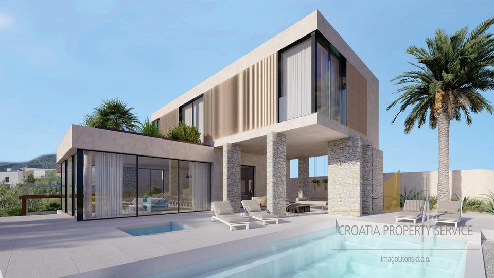 New luxury villa 170 m from the sea - Ražanj!