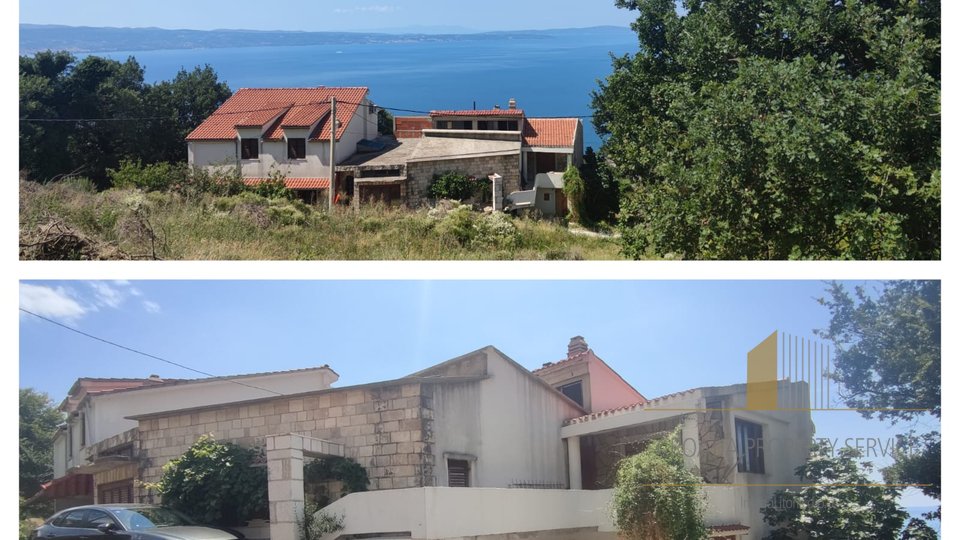 A unique opportunity: a house with a sea view in the vicinity of Split!