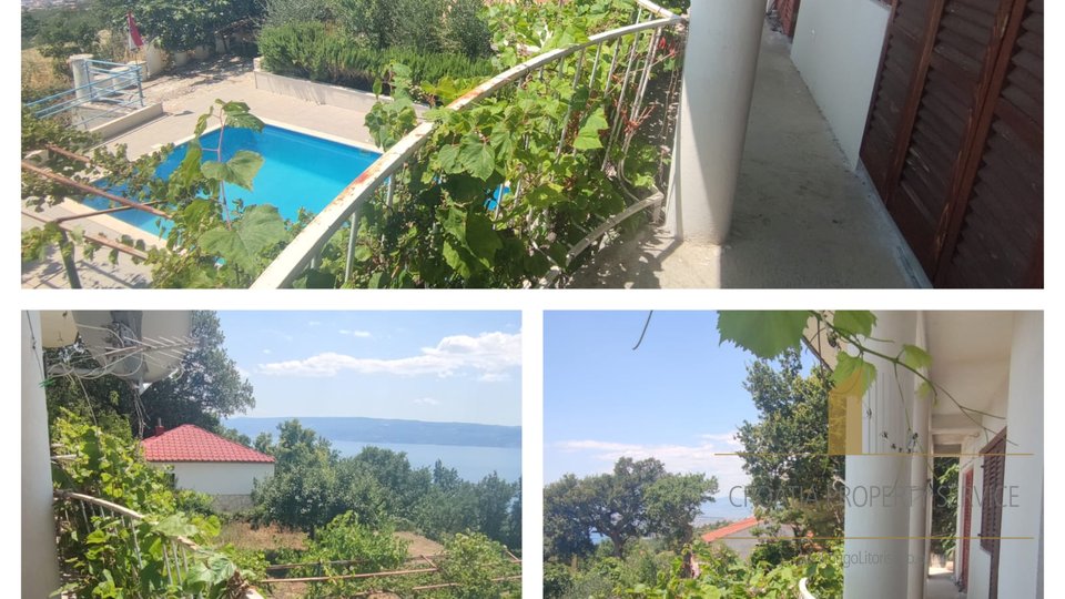 A unique opportunity: a house with a sea view in the vicinity of Split!