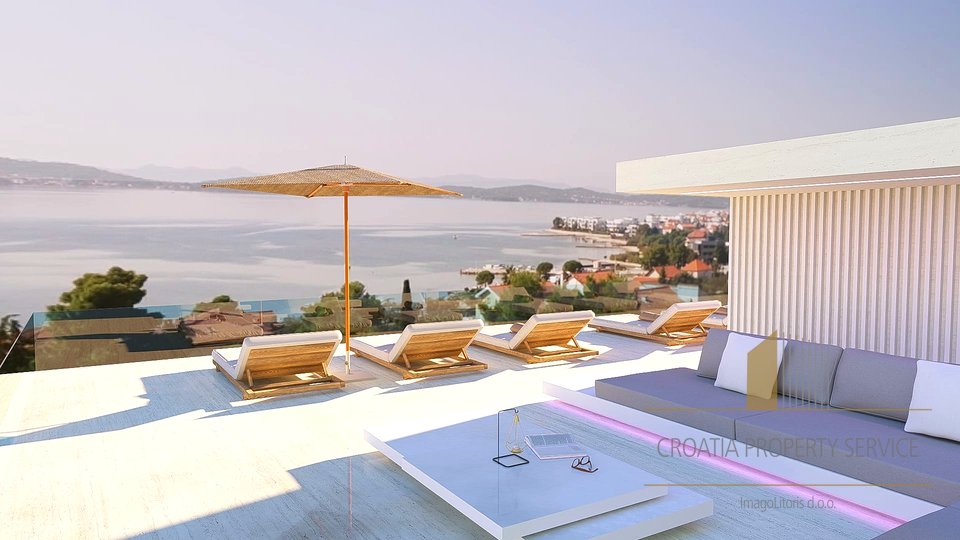 A unique designer villa in an exceptional location 300 m from the beach in the vicinity of Zadar!