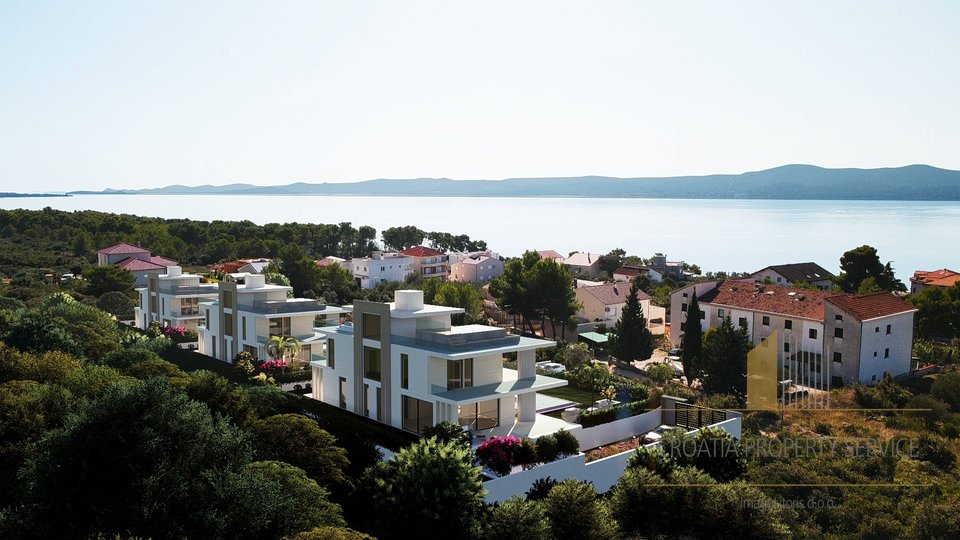 A unique designer villa in an exceptional location 300 m from the beach in the vicinity of Zadar!