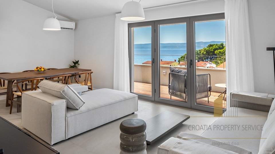 Luxuriöse Apartmentvilla mit Meerblick in der Nähe von Split!