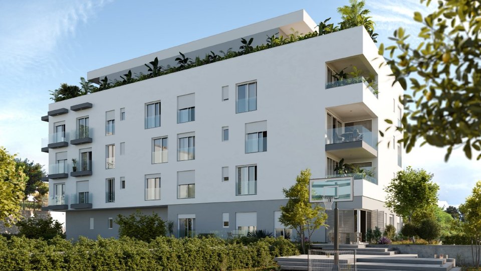 Luxusapartment mit Meerblick in einem Eliteviertel, 100 m vom Strand entfernt - Split!