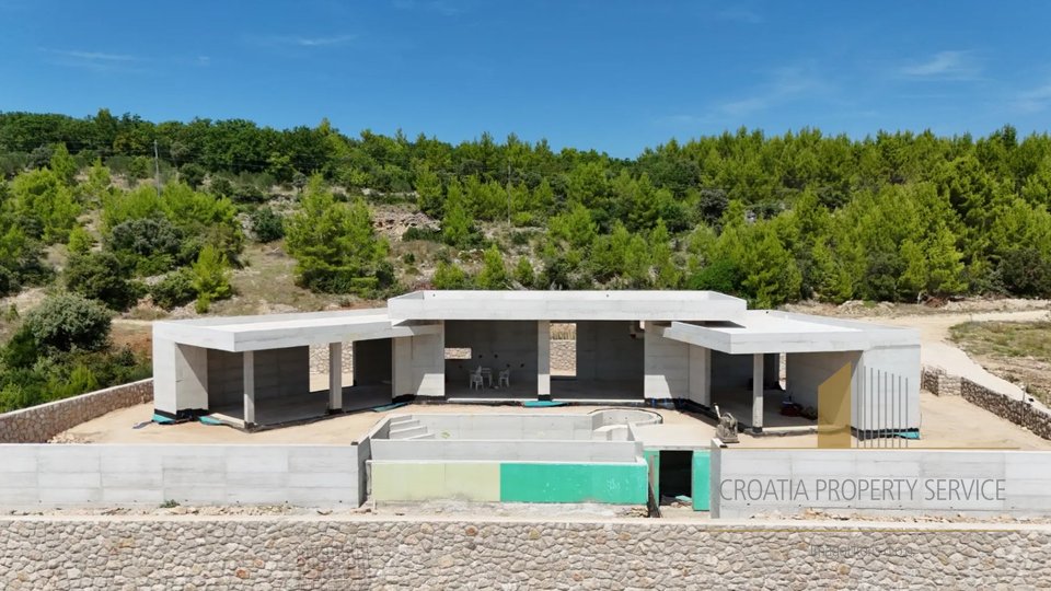 Luxusvilla mit Panoramablick auf das Meer in der Nähe von Zadar!