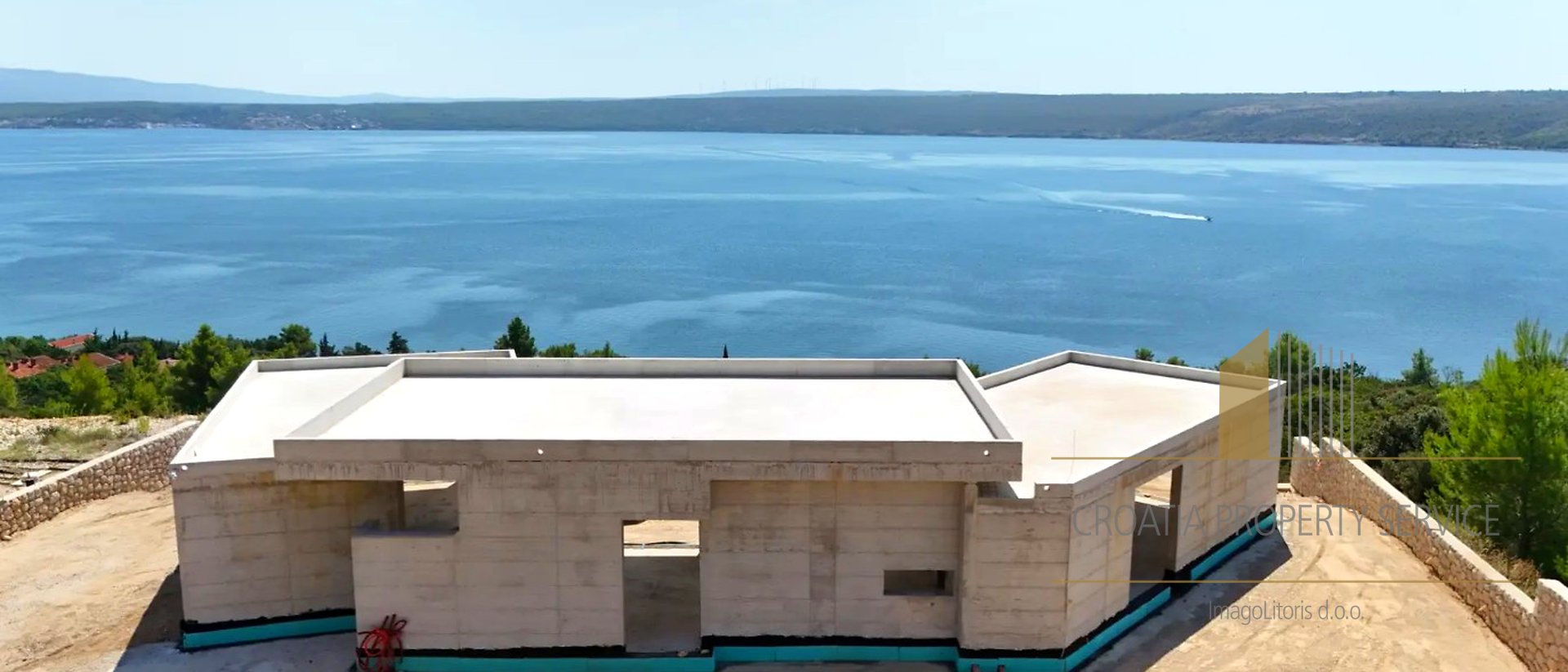 Luxury villa with panoramic sea view near Zadar!