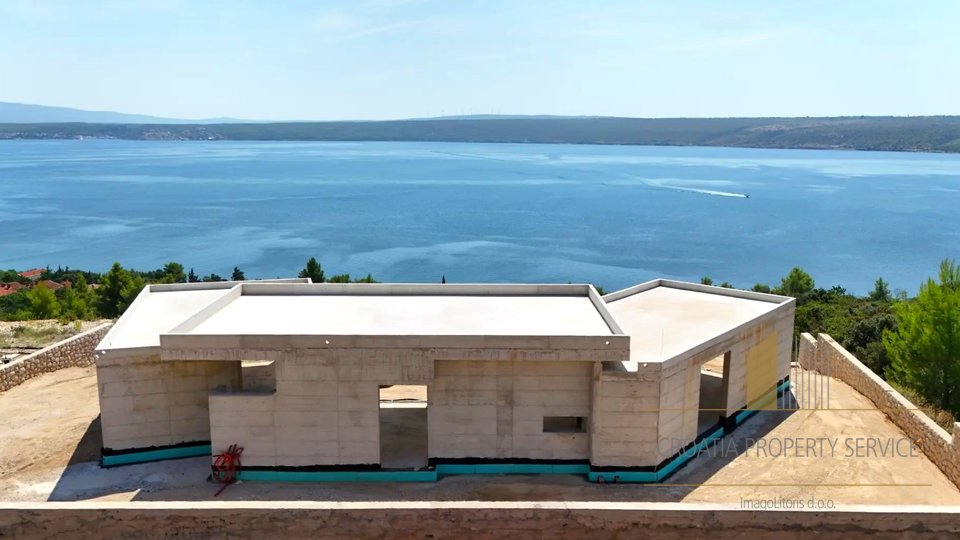 Luxusvilla mit Panoramablick auf das Meer in der Nähe von Zadar!