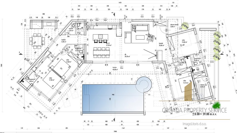 Casa, 204 m2, Vendita, Posedarje