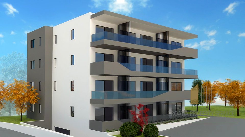 Luxury two-bedroom apartment in a new building 150 m from the sea on the Makarska Riviera!