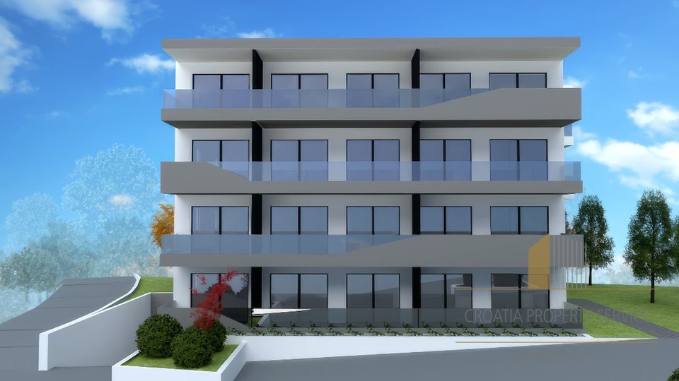 Luxury two-bedroom apartment in a new building 150 m from the sea on the Makarska Riviera!