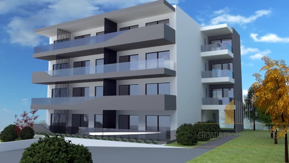 Luxury two-bedroom apartment in a new building 150 m from the sea on the Makarska Riviera!