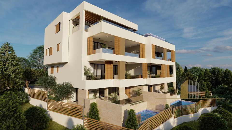 Luxury penthouse with a panoramic view of the sea - Primošten!