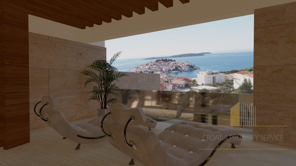 Luxury penthouse with a panoramic view of the sea - Primošten!