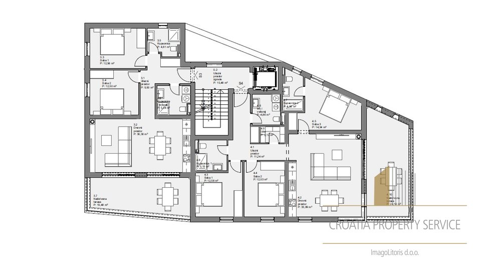 Appartamento, 113 m2, Vendita, Tribunj