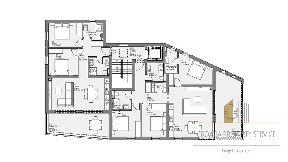 Appartamento, 113 m2, Vendita, Tribunj