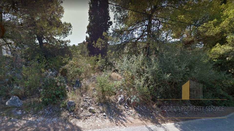 BUILDING LAND IN A QUIET LOCATION - OVER THE FOREST, NEAR THE BEACH, CIOVO!